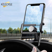 KISSCASE-Soporte de teléfono para coche, montaje giratorio 360 para salpicadero, soporte estable para teléfono en coche, Clip Flexible, soporte para teléfono 2024 - compra barato