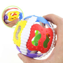 Baby Hand Rattle Ball Toy Soft Fitness 0-1 Year Old Ball Baby Soft Rubber Bell Crawling Ball Puzzle Newborn Infant Grasping Toy 2024 - buy cheap
