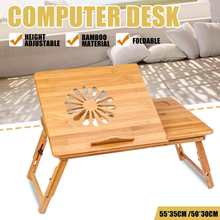 Portable Folding Laptop Table Sofa Bed Office Laptop Stand Desk Fan Bed Table Computer notebook, For Office 2024 - buy cheap