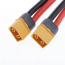 2 Pieces 10AWG XT60 Socket Extension Cable Connector Adapter Cable 2024 - buy cheap