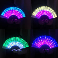 Full Color LED Fan Stage Performance Dancing Lights Fans Over 350 Modes Microlights Infinite Colors Rave Club EDM Music Party 2024 - buy cheap