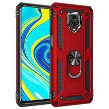 for Xiaomi Redmi Note 9 pro Case Redmi Note 9 pro Armor Rugged Bumper Military Shockproof Magnetic Holder Ring Case Cover 2024 - buy cheap