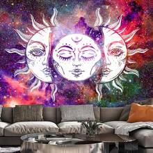 Tapiz de dios solar, Mandala, Hippie, macramé, colgante de pared, decoración Boho, brujería 2024 - compra barato