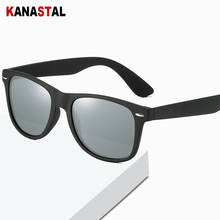 Kanastal-óculos de sol polarizado, unissex, modelo de marca, óculos para dirigir, armação quadrada, clássico, uv400 2024 - compre barato