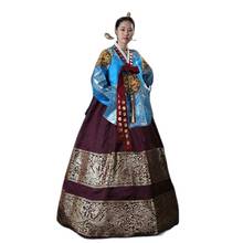 Vestido de Hanbok, traje de ceremonia tradicional coreana, disfraz real coreano de DANGUI, regalos de Cosplay de Halloween 2024 - compra barato