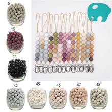 Silicone Beads 20Pcs Food Grade Silicone 12/15MM Nursing Silicone Teething Bead In Baby Teethers Necklace DIY 2024 - buy cheap