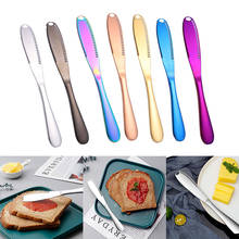 Многофункциональный нож для масла из нержавеющей стали с отверстием, нож для сыра, десерта, джема, столовые приборы, кухонный нож для тоста, нож для хлеба, посуда 2024 - купить недорого
