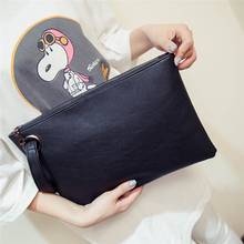 Bolsa de verão feminina com zíper, carteiras, bolsa de celular, bolsa de couro longa 2024 - compre barato