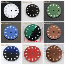 Bliger 28.5mm estéril dial ajuste eta 2836 mingzhu dg2813/3804, miyota 8205/8215/821a/82 série movimento 40mm caso 2024 - compre barato