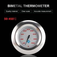 KKmoon Stainless Steel Thermometer Bi-Metal Thermometer Dial Thermometer 50~450℃ for Grill Barbecue Smoker Oven 2024 - buy cheap