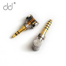 DD ddHiFi DJ35A DJ44A 2,5 мм сбалансированный штекер до 4,4 мм сбалансированный штекер/3,5 мм одноконцевой штекер Адаптер используется для HIFIMAN FiiO и т. Д. 2024 - купить недорого