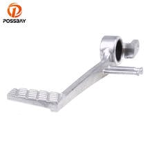 POSSBAY Sliver Motorcycle Rear Brake Foot Pedal Lever Shift Pit Bike Foot Brake Pedals Level For Suzuki GSXR600 750 GSXR1000 2024 - buy cheap