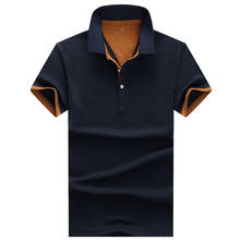 Polo de algodón para Hombre, ropa de marca, informal, transpirable, de verano, 62 2024 - compra barato