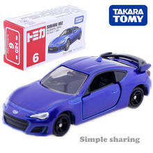 Takara Tomy Tomica № 6 Subaru BRZ Scale 1/60 популярная детская модель металлической модели 2024 - купить недорого