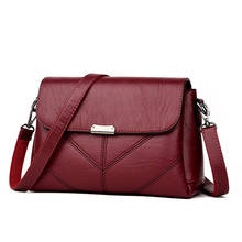 Women Leather Handbags Designer Female Luxury Handbags High Qualiry Shoulder Bag Women Messenger Crossbody Bags Bolsa Feminina 2024 - buy cheap