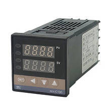 REX C100 Digital Controlador de Temperatura PID SSR y tipo k com Gama 0 rela-400 Graus Celsius 50Hz 2024 - compre barato