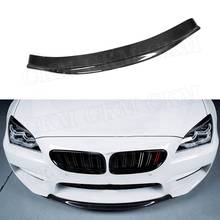 Carbon fiber Front Bumper Lip Spoiler for BMW 6 Series F06 F12 F13 M6 2013 2014 2015 2016 2017 2018 2024 - buy cheap