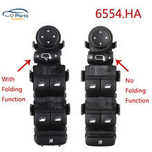 Front Left Side 6554.HA Electric Power Window Regulator Master Switch Folding For Citroen C4 2004-2015 6554HA 6554 HA 2024 - buy cheap