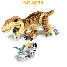 Zm306 Jurassic Dinosaur Indominus Rex Tyrannosaurs Rex Building Blocks 2 Toy 2024 - buy cheap