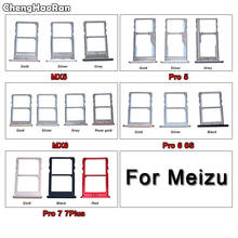 ChengHaoRan-bandeja con ranura para tarjeta SIM, piezas de reparación para Meizu MX5, MX6, Pro5, Pro6, 6s, Pro7 Pro, 5, 6S, 7Plus 2024 - compra barato