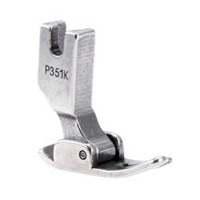 Aço p351k industrial lockstitch máquina de costura presser pé apto para juki irmão uma agulha máquina de costura automatizada 2024 - compre barato
