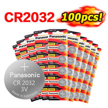 PANASONIC 100 Uds 3V CR2032 DL2032 KL2032 5004LC SB-T15 de la batería de litio de botón pila de moneda para Tablero Principal juguete de Control remoto 2024 - compra barato