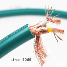 Cabo ortodônio 8n de cobre, alta qualidade, para interconexão de áudio, fio de linha hifi 2024 - compre barato