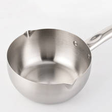 Quality Material Soup Pot Saucepan Durable Milk Pan Stainless Steel Food Pot Flat Bottom Non-stick Home Cookware Kitchen Tool 2024 - buy cheap