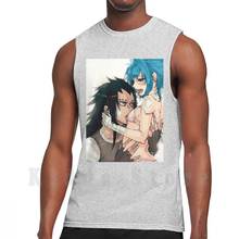 Gajeel любовь майки жилет 100% хлопок Фея Хвост Люси Фея хвост Ecchi манга сексуальный аниме Ladie Natsu Mirajane Juvia 2024 - купить недорого