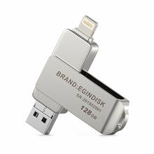 Otg USB Flash Drive For iPhone / iPad / Android Phone 3 in 1 Usb 3.0 Pendrive with USB / Micro USB / Lightning Flash Disk 2024 - buy cheap