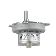 Motor síncrono elétrico com engrenagem d, grande torque, mostrador giratório, motor síncrono, 12v, 2rpm, js-50, dc 2024 - compre barato