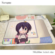 chuunibyou demo koi ga shitai mats 700x400x4mm gaming mouse pad big keyboard mousepad notebook gamer accessories padmouse mat 2024 - buy cheap