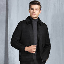 Nueva chaqueta de cuero de Otoño Invierno para hombre, chaqueta de cuero gruesa de terciopelo para hombre, chaquetas sociales para hombre 2024 - compra barato