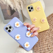 Funda para Xiaomi Mi Note 10 Pro 9 SE 9T Pro 8 A3 Lite 11X 10T 10S 10i 11 Ultra Fashion Daisy Flower Soft Plain TPU Phone Cover 2024 - compra barato