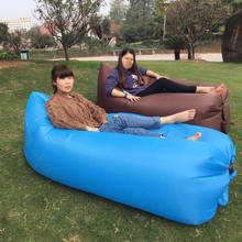 Inflatable Sofa Outdoor Camping Beach Lazy Sleeping Bag Inflatable Bed Portable Air Sofa Amphibious Dual Use Water Floating /50 2024 - buy cheap