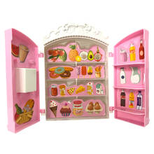 NK-armario de dibujos animados para muñeca Barbie, accesorios para muñecas Kelly, juguete para niñas, muebles de dormitorio de princesa, 1 ud. 2024 - compra barato