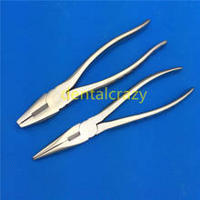 Orthopedics Flat Nose Pliers With Serrated Jaws Veterinary orthopedics instrument 2024 - buy cheap