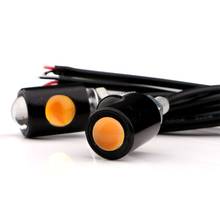 Mini intermitentes LED para motocicleta, indicadores universales con forma de ojo de águila, 1 par 2024 - compra barato