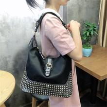 Rhinestone shoulder handbags 2020 new fashion all-match large bag female niche design diamond-studded shoulder bag trend 2024 - buy cheap