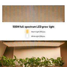 LED Grow Light 500W Full Spectrum Hydroponics For Indoor Plants Veg Bloom Flower Grow Tent Phyto Lamp Super Bright 2024 - buy cheap