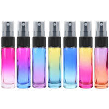 10ml Empty Colorful Glass Spray Bottle Glass Sprayer Bottles Perfume Container Refillable Cosmetic Atomizer For Tarvel Gift 2024 - buy cheap