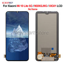 Pantalla LCD para Xiaomi Mi 10 Lite 5G, montaje de digitalizador con pantalla táctil, Original, para Xiaomi 10 Lite 5G, XIG01, M2002J9G, lcd 100% de prueba 2024 - compra barato