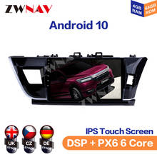 ZWNAV For Toyota Corolla Altis RHD 2014-2015 Android 9.0 DSP Caraply Radio Multimedia Video Player GPS 2 Din Navigation No DVD 2024 - buy cheap