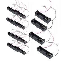 20*Black 1Slot 18650 Battery Storage boxes 3.7V Clip Holder New Power bank Holder Plastic Battery boxes Storage 2024 - buy cheap