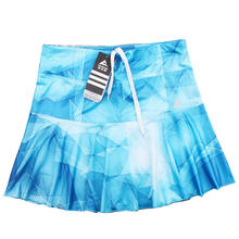 Sports Quick Dry Skirt Anti-glare Safety Bottom Skort Computer Printing Net Badminton Square Dance Skirt Wicking Sweat Moisture 2024 - buy cheap