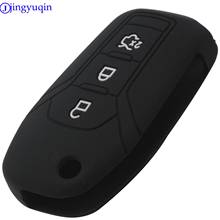 New Flip Remote Car Key Fob Silicone Case Cover Protector For Ford Fusion 2014 Mondeo EVEREST Ecosport Ranger Escape 3 BTN 2024 - buy cheap