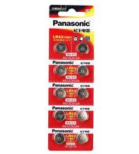 Panasonic-pilas alcalinas de botón para reloj, pilas de botón para juguetes, cámara digital y videocámara, AG12 LR43, 1,5 V, LR1144, 40 unids/lote 2024 - compra barato