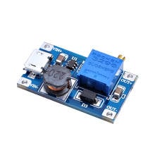 DC DC Voltage Converter Step Up Boost Adjustable Booster Step-up Adapter 2A Micro USB Module 2V-24V to 5V 9V 12V 28V Board 2024 - buy cheap