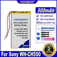 HSABAT-Batería de 500mAh para auriculares, para Sony WH-CH500, WH-CH500, WH-CH510, WF-H800 2024 - compra barato