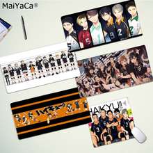 Maiyaca lindo anime haikyuu anime com borda de bloqueio mouse pad de borracha para jogos de computador pc 2024 - compre barato